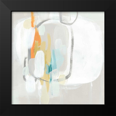 Stereo Fade II Black Modern Wood Framed Art Print by Vess, June Erica
