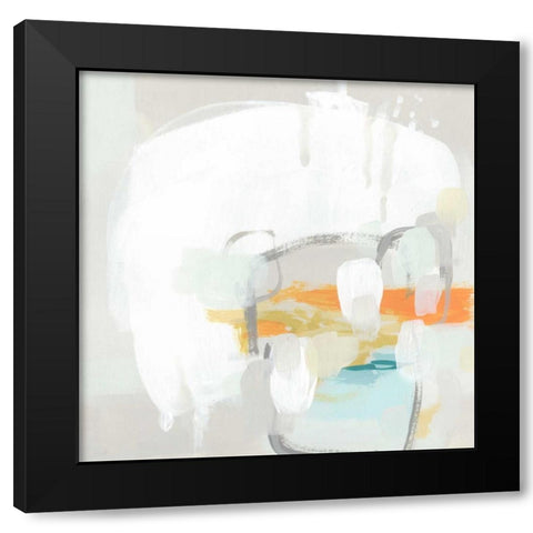 Stereo Fade IV Black Modern Wood Framed Art Print with Double Matting by Vess, June Erica