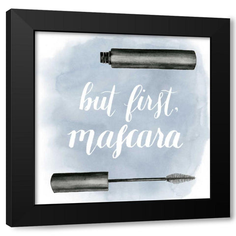 Lets Makeup III Black Modern Wood Framed Art Print by Popp, Grace