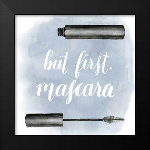 Lets Makeup III Black Modern Wood Framed Art Print by Popp, Grace