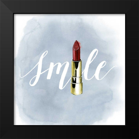 Lets Makeup IV Black Modern Wood Framed Art Print by Popp, Grace