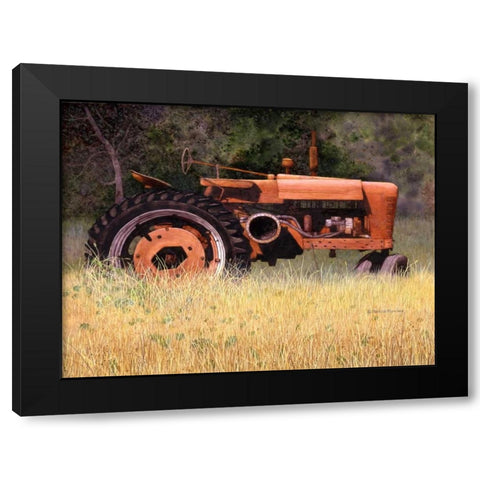 Forgotten Black Modern Wood Framed Art Print by Matcham, Marcia