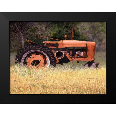 Forgotten Black Modern Wood Framed Art Print by Matcham, Marcia