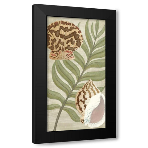Palm Beach I Black Modern Wood Framed Art Print by Vess, June Erica