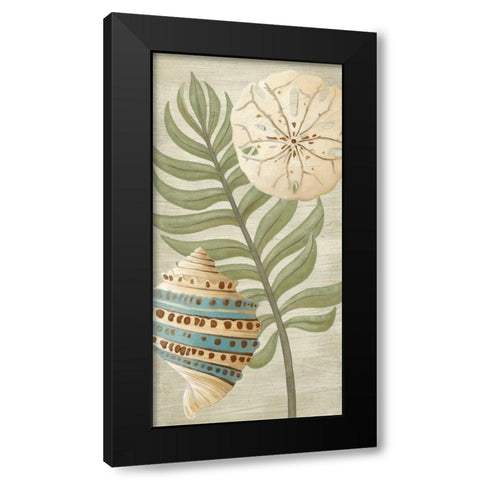 Palm Beach II Black Modern Wood Framed Art Print by Vess, June Erica
