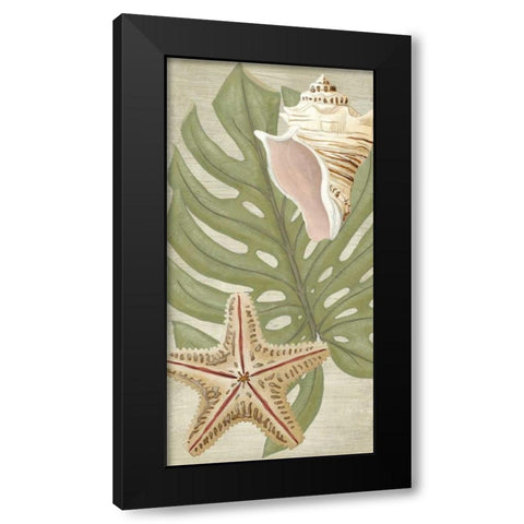 Palm Beach III Black Modern Wood Framed Art Print by Vess, June Erica