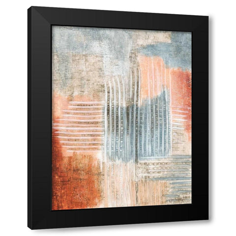 Summer Rust I Black Modern Wood Framed Art Print by Lam, Vanna