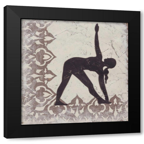 Bliss I Black Modern Wood Framed Art Print with Double Matting by Zarris, Chariklia