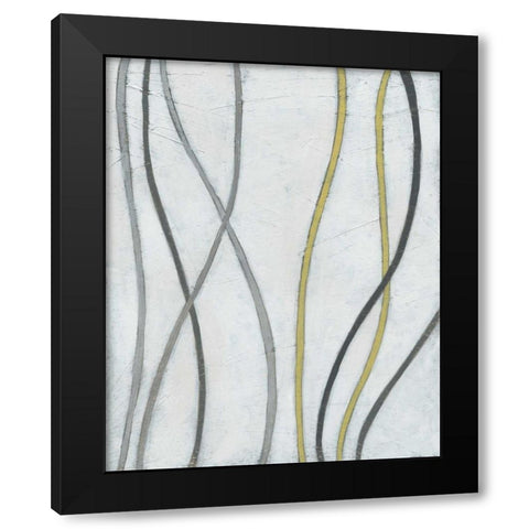 Bob and Weave I Black Modern Wood Framed Art Print with Double Matting by Vess, June Erica