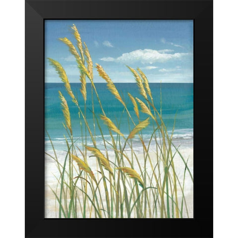 Summer Breeze I Black Modern Wood Framed Art Print by OToole, Tim