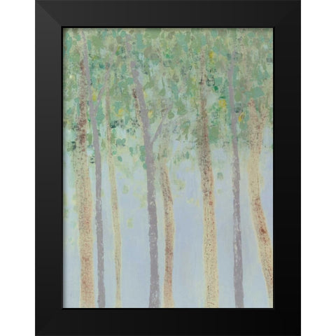 Hazy Woodlands I Black Modern Wood Framed Art Print by Popp, Grace