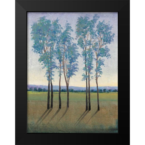 Acreage I Black Modern Wood Framed Art Print by OToole, Tim