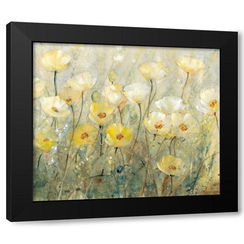 Summer in Bloom II Black Modern Wood Framed Art Print with Double Matting by OToole, Tim
