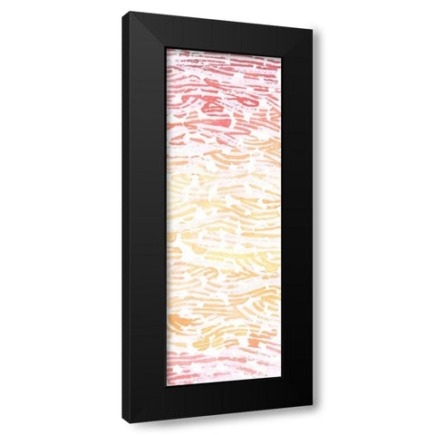 2-Up Summertime River Rocks II Black Modern Wood Framed Art Print with Double Matting by Popp, Grace