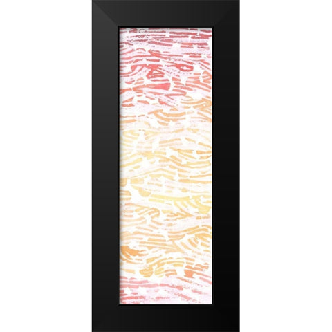 2-Up Summertime River Rocks II Black Modern Wood Framed Art Print by Popp, Grace
