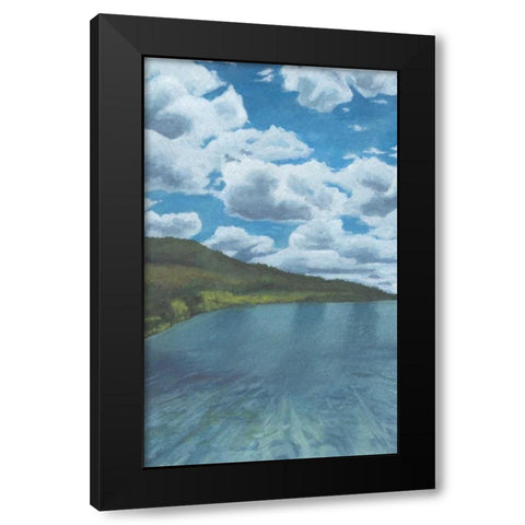 North Adams II Black Modern Wood Framed Art Print with Double Matting by Popp, Grace