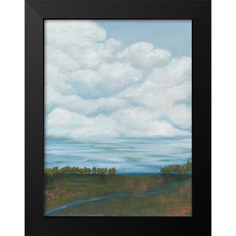 Billow I Black Modern Wood Framed Art Print by Popp, Grace