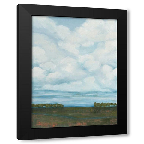 Billow II Black Modern Wood Framed Art Print by Popp, Grace