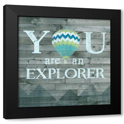 Inspired Youth V Black Modern Wood Framed Art Print by Popp, Grace