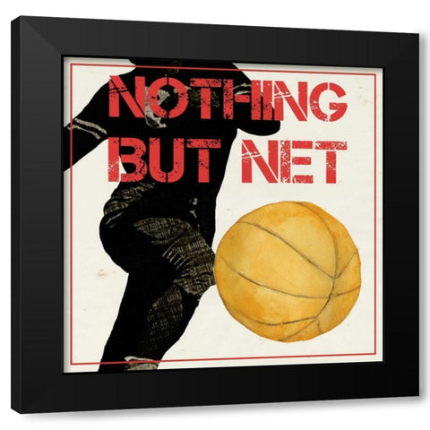 Sports Epigram III Black Modern Wood Framed Art Print with Double Matting by Popp, Grace