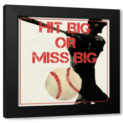 Sports Epigram IV Black Modern Wood Framed Art Print by Popp, Grace