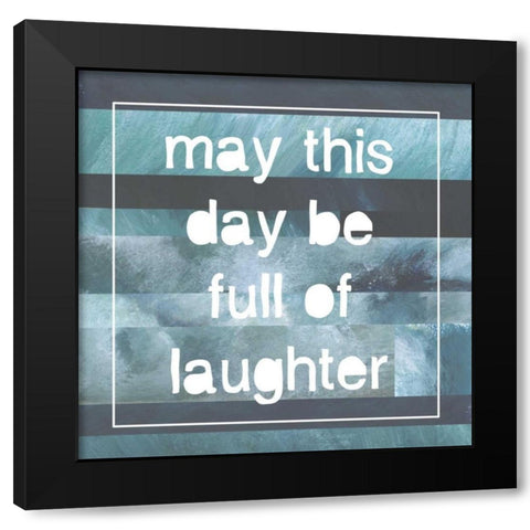 Simply Family III Black Modern Wood Framed Art Print by Popp, Grace