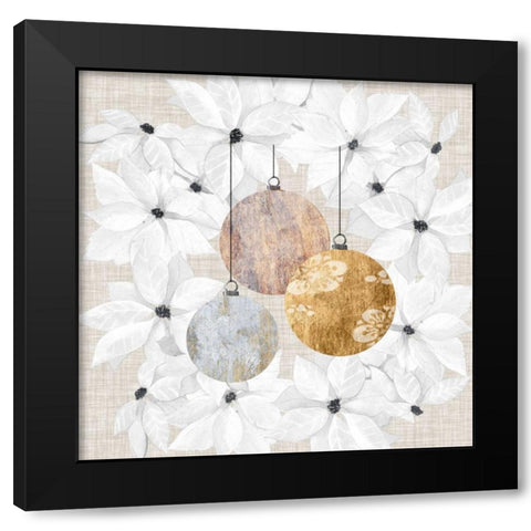 Sophisticated Christmas IV Black Modern Wood Framed Art Print by Popp, Grace