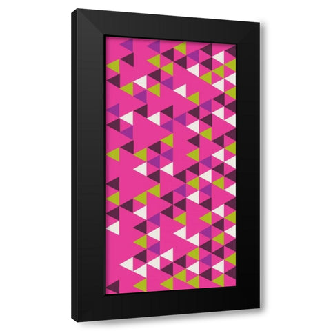 Bunting I Black Modern Wood Framed Art Print by Ketchum, Nicole
