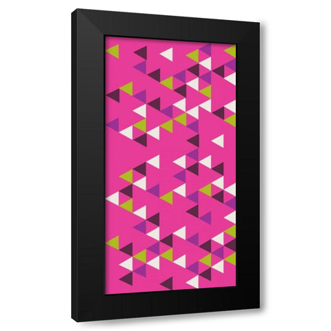 Bunting II Black Modern Wood Framed Art Print by Ketchum, Nicole