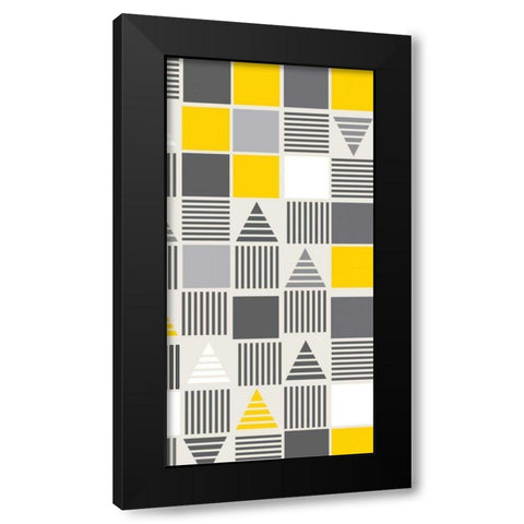 View From Above II Black Modern Wood Framed Art Print by Ketchum, Nicole