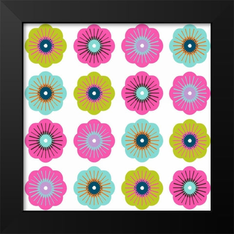 Charms II Black Modern Wood Framed Art Print by Ketchum, Nicole
