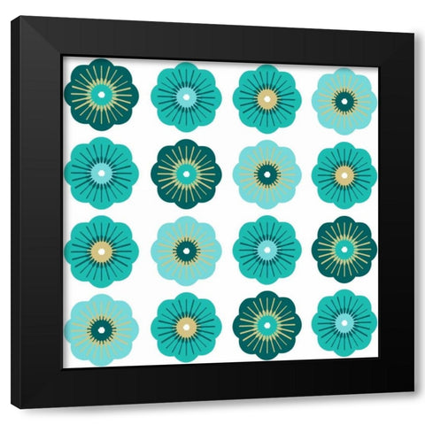 Charms IV Black Modern Wood Framed Art Print by Ketchum, Nicole