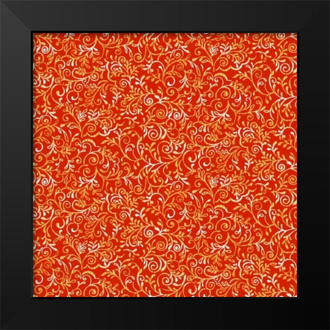 Lirico I Black Modern Wood Framed Art Print by Hoffman, Katia