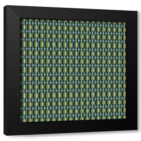 Becara I Black Modern Wood Framed Art Print by Hoffman, Katia