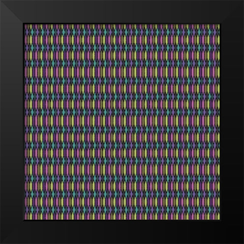Becara II Black Modern Wood Framed Art Print by Hoffman, Katia