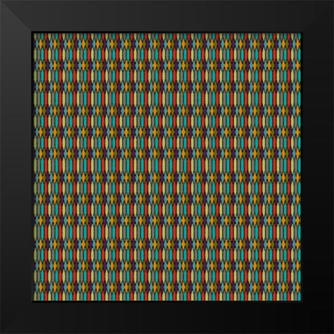 Becara III Black Modern Wood Framed Art Print by Hoffman, Katia