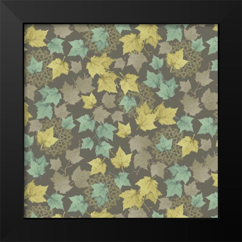 Autumn Favors I Black Modern Wood Framed Art Print by Hoffman, Katia