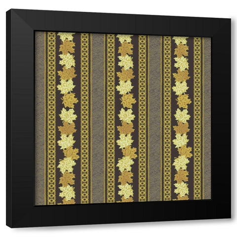 Maple Ribbons I Black Modern Wood Framed Art Print with Double Matting by Hoffman, Katia