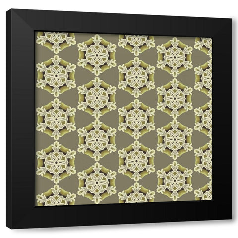 Sentiments II Black Modern Wood Framed Art Print by Hoffman, Katia