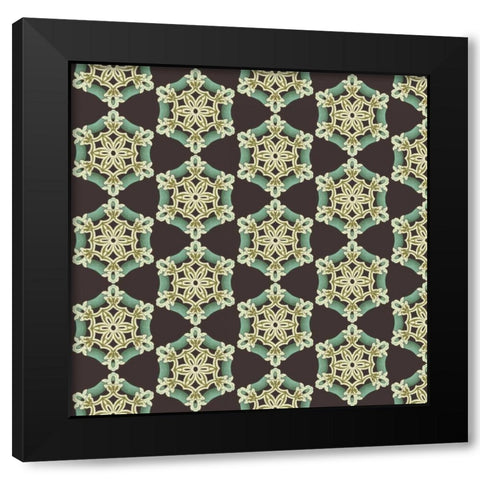 Sentiments III Black Modern Wood Framed Art Print with Double Matting by Hoffman, Katia
