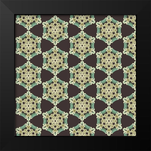 Sentiments III Black Modern Wood Framed Art Print by Hoffman, Katia