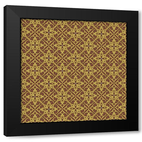 Sheer Romance Foulard I Black Modern Wood Framed Art Print with Double Matting by Hoffman, Katia