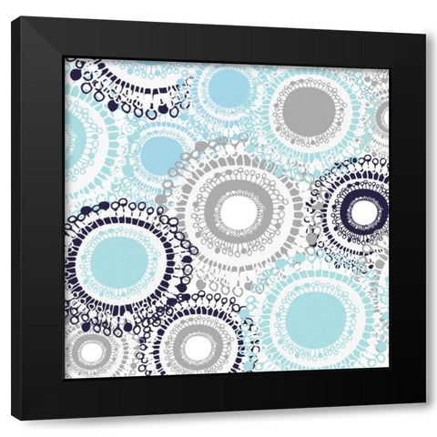 Kerela Wedding II Black Modern Wood Framed Art Print by Benyon, Ali