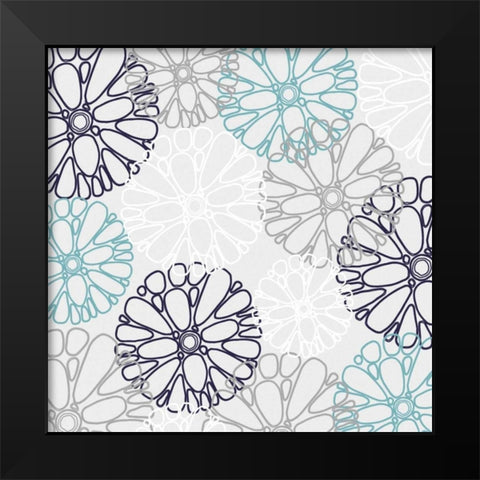 Kerela Wedding III Black Modern Wood Framed Art Print by Benyon, Ali