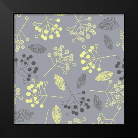 Winters Grey VIII Black Modern Wood Framed Art Print by Benyon, Ali