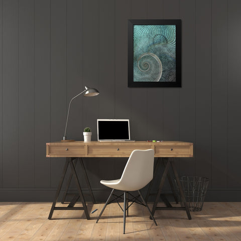 Surround I Black Modern Wood Framed Art Print by Burghardt, James