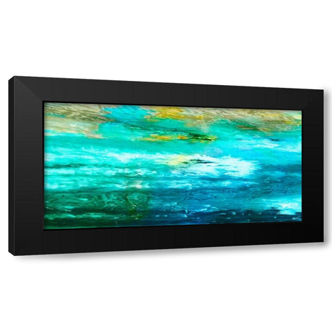 Tantra II Black Modern Wood Framed Art Print with Double Matting by Butler, John