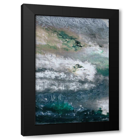 Gravity III Black Modern Wood Framed Art Print by Butler, John