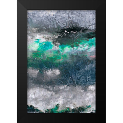 Gravity IV Black Modern Wood Framed Art Print by Butler, John