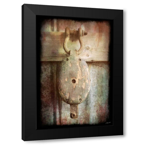 Block and Tackle III Black Modern Wood Framed Art Print by Butler, John